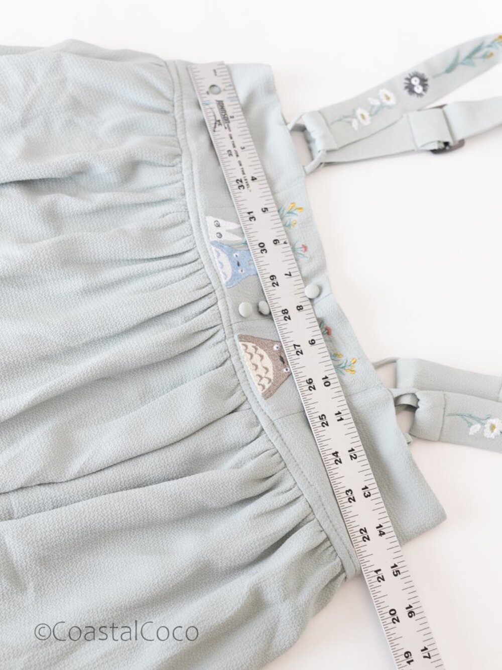 Her Universe Studio Ghibli My Neighbor Totoro M Floral Suspender Skirt Anime - Picture 11 of 13